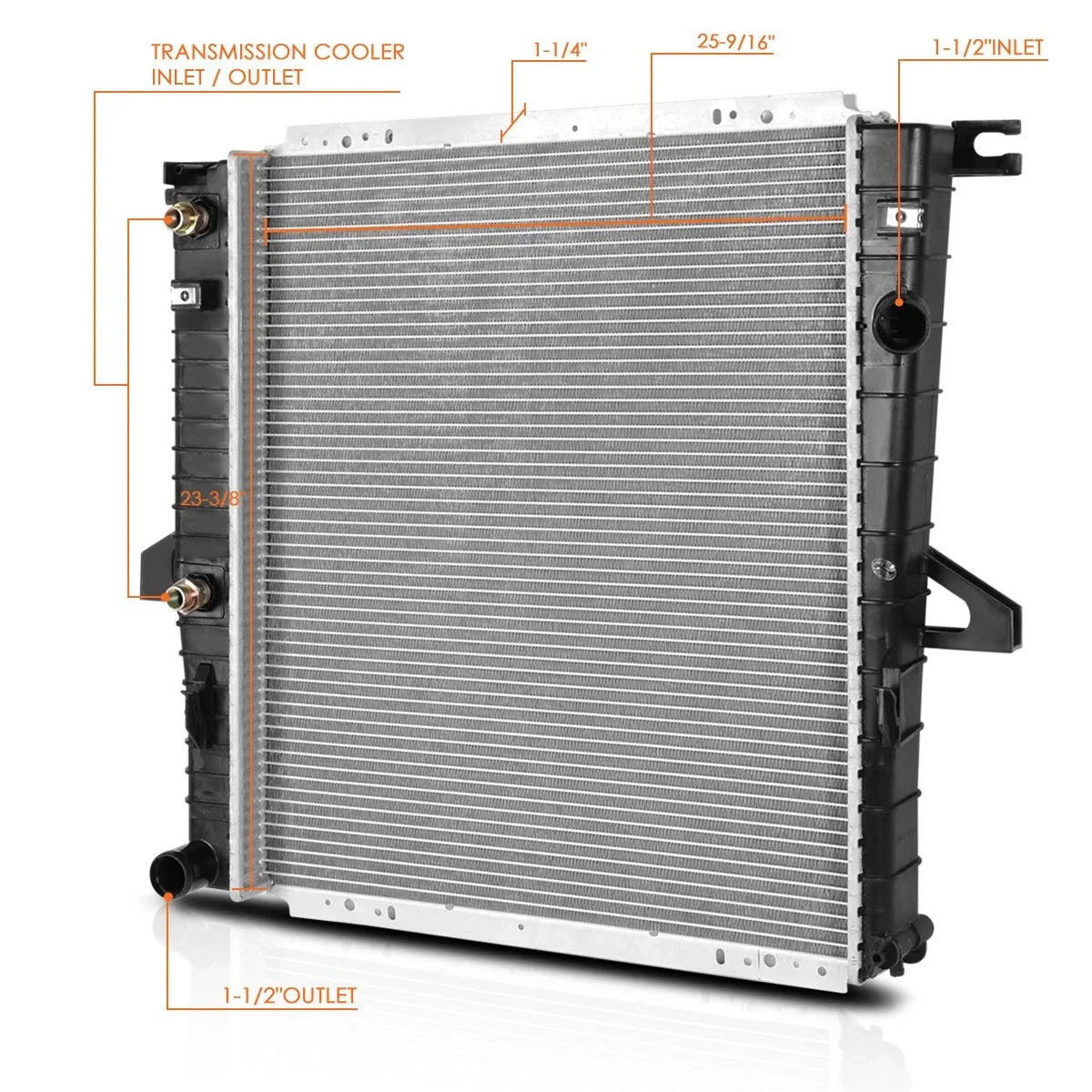 Aluminum Core Radiator for Ford Ranger/Mazda B2300 (2001–2012) DPI-2470