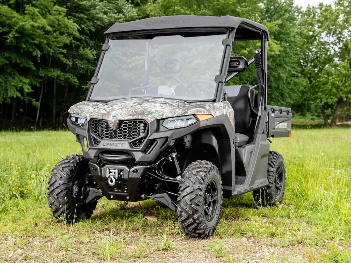 Clear Scratch Resistant Full Windshield for CFMOTO UForce 600 (2021–2023)