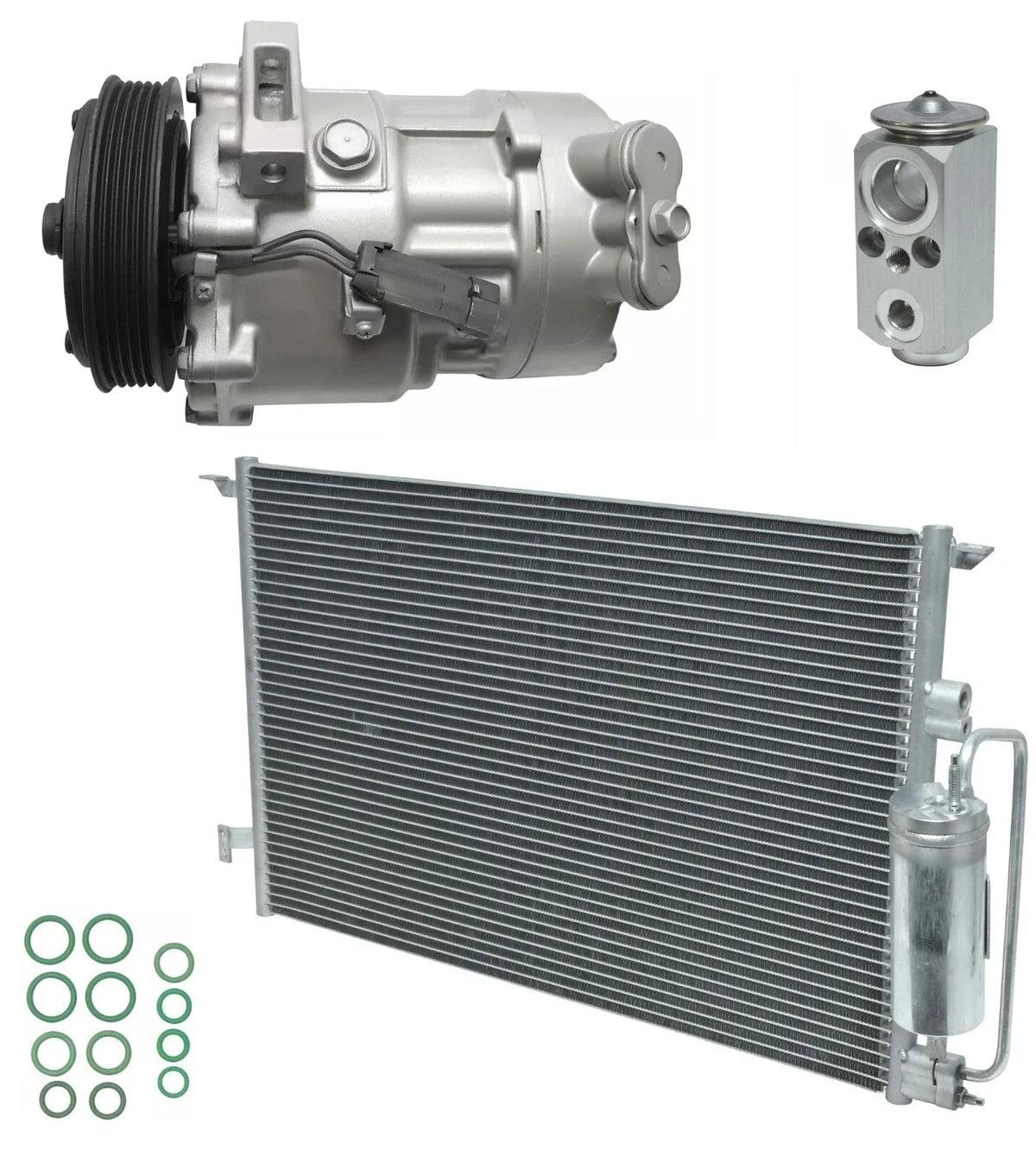 AC Compressor Kit With Condenser for Saab 9-3x 2.0T (2010–2012)