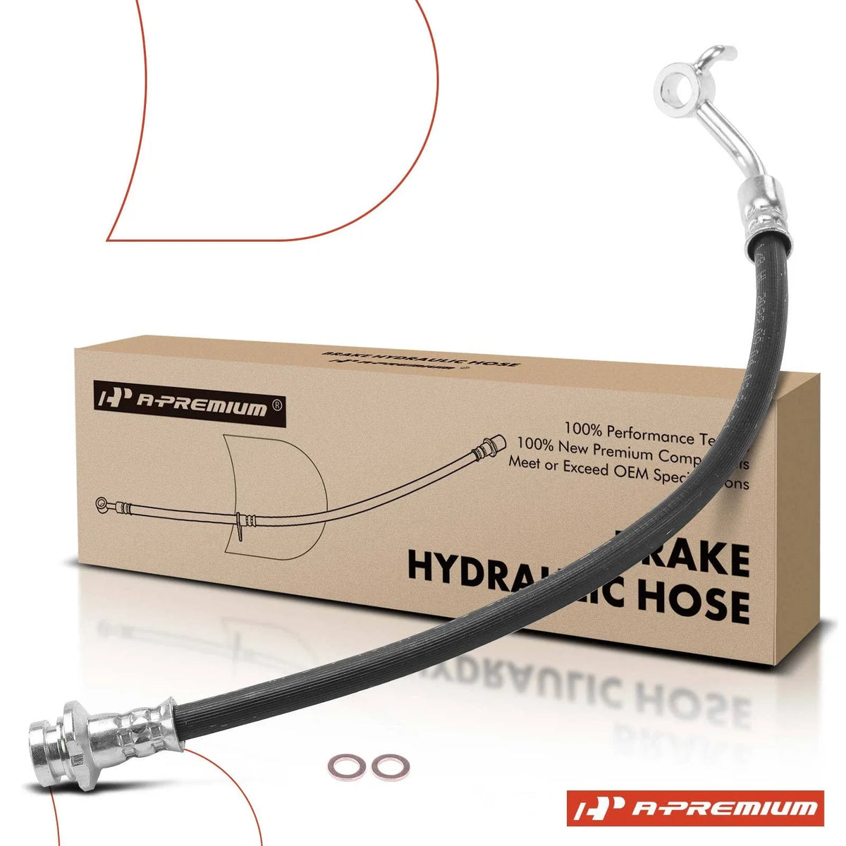 Rear Left Brake Hydraulic Hose for Infiniti QX56 (2004–2010)