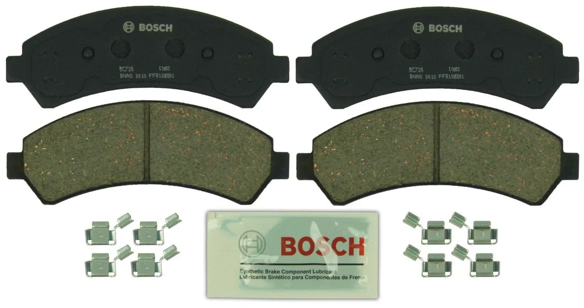 Front QuietCast Ceramic Brake Pads for Bosch (BC726)