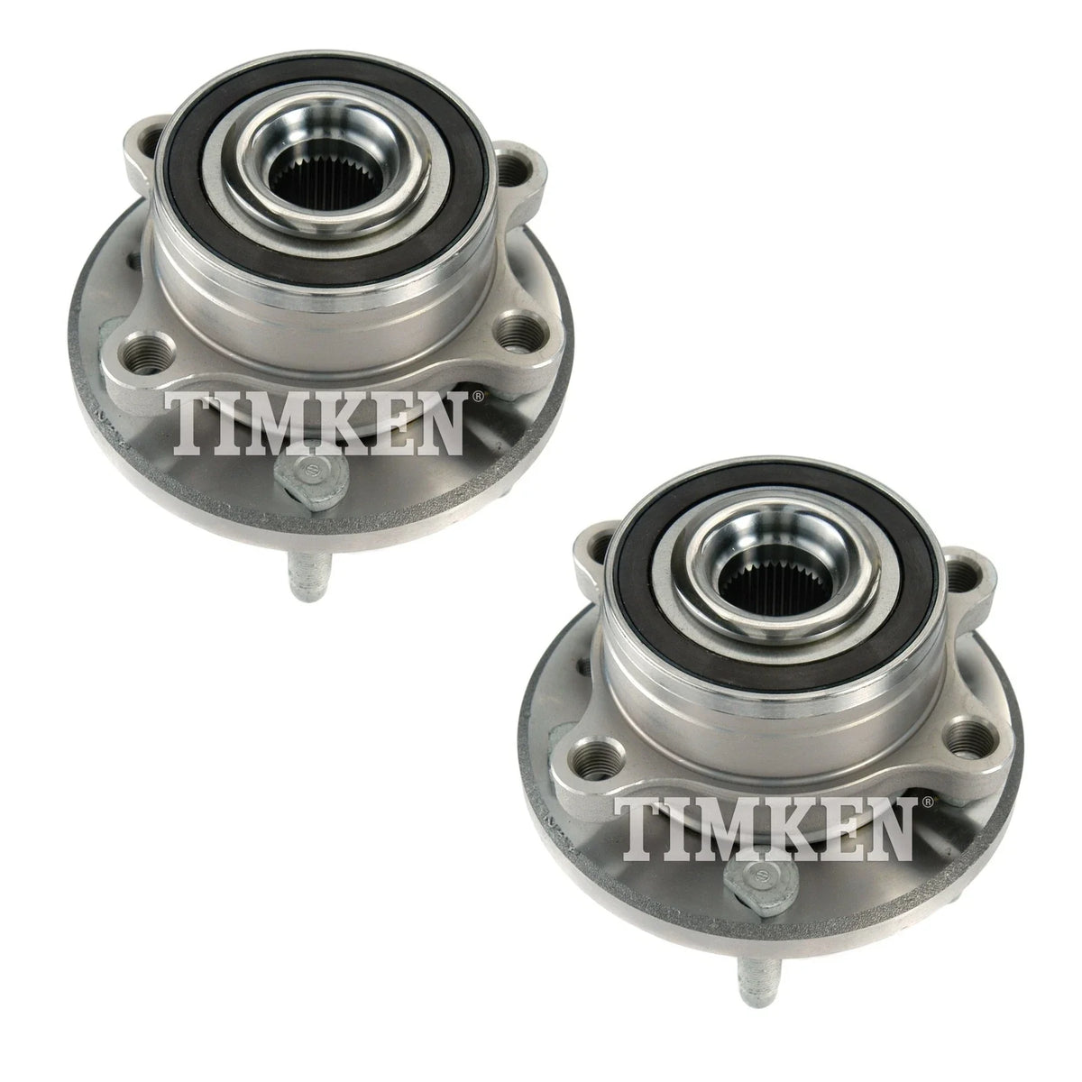 Set of 2 Front Timken Wheel Bearing & Hub Kit for Ford Explorer (2011–2017)