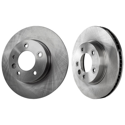 Front Brake Disc Rotors for VW Touareg (2004-2006) & Porsche Cayenne