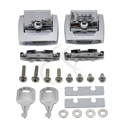 Chrome Trunk Latch Cover for Harley Touring Electra Glide (1998–2013)