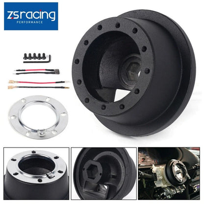 Steering Wheel Hub Quick Release Adapter 6 Bolt for Fiesta Mustang