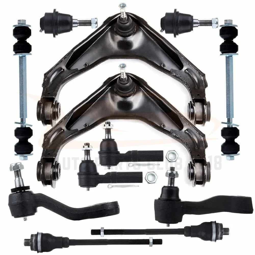 12pcs Suspension Front Control Arm Kit for Chevrolet Silverado 2500 HD (2001–2010)