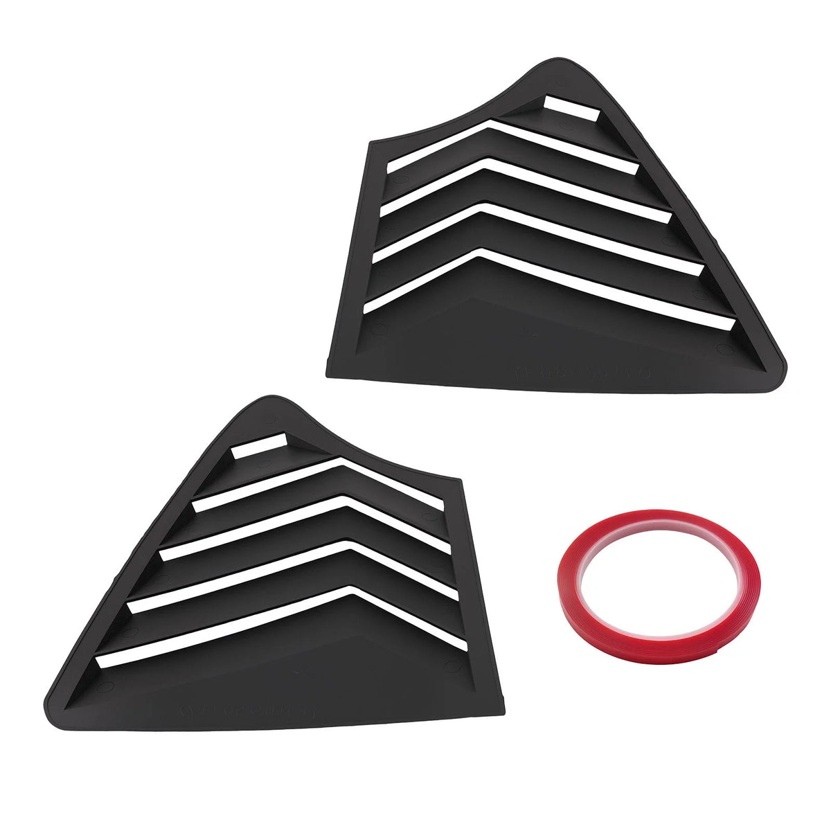 Quarter Panel Louvers for Infiniti Q50 (2014–2024) Gloss Black Painted