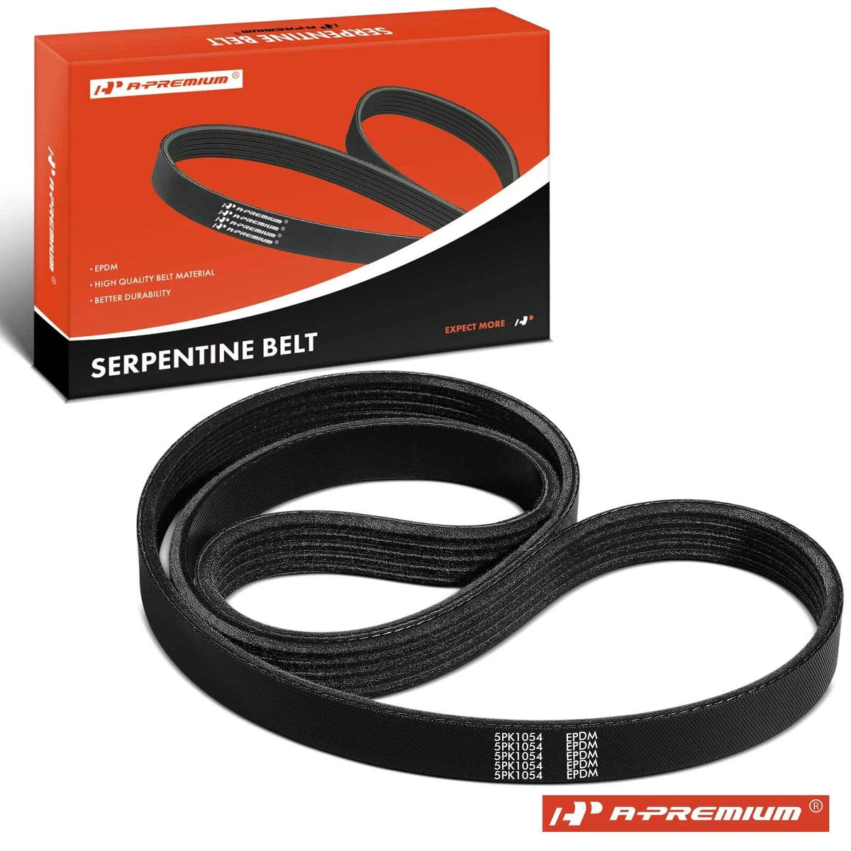 Serpentine Belt for Honda Prelude (1988–1990) and Mazda 626 (1988–1990)