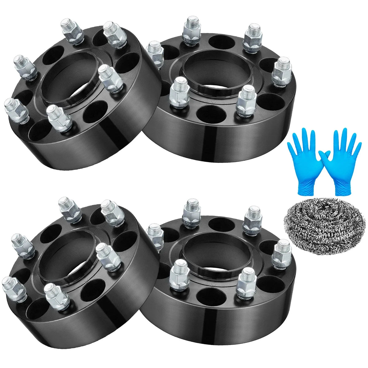 4-Piece 2" Hub Centric Wheel Spacers 14x1.5 for Ram 1500 (2019-2024)