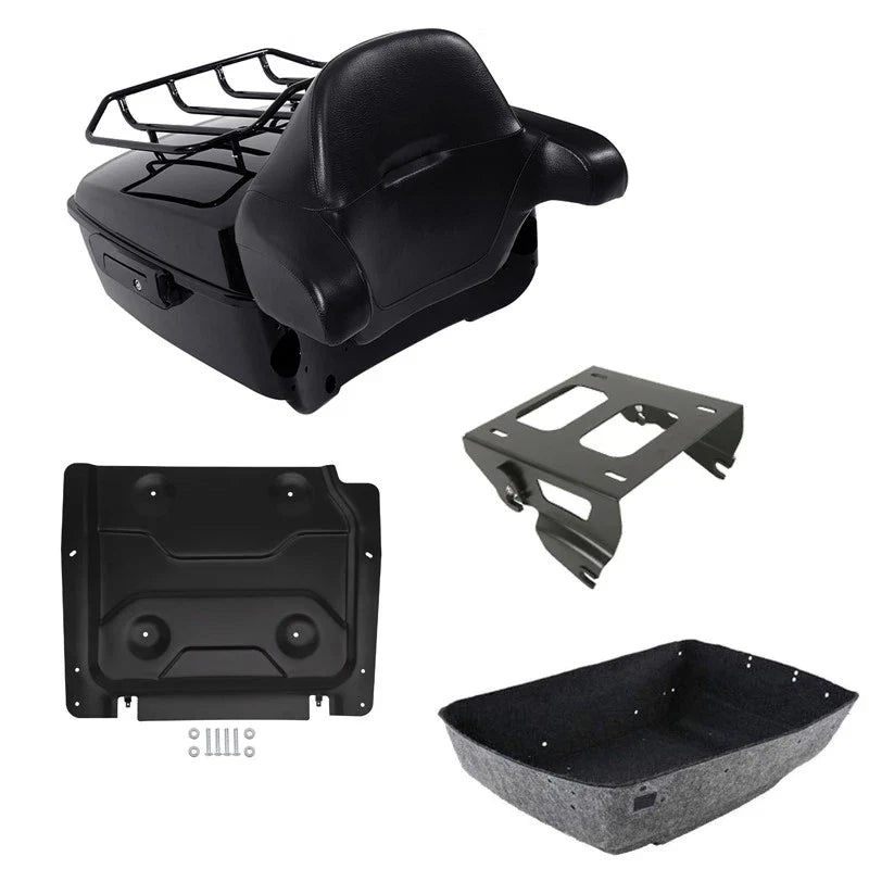 Trunk Backrest Pad for Harley Road Glide Models (2014-2026)