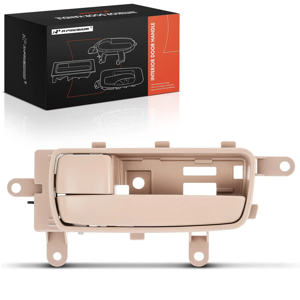 Driver Interior Door Handle for Nissan Sentra (2007–2012) Beige Plastic