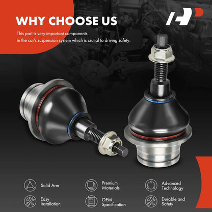 Set of 2 Front Upper Ball Joints for 2021-2023 Ford Bronco