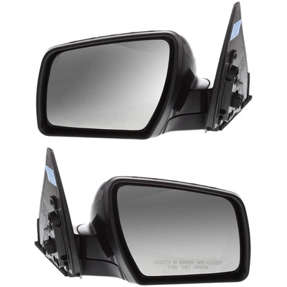 Paintable Manual Folding Power Mirrors for Kia Soul (2010–2011) - Pair
