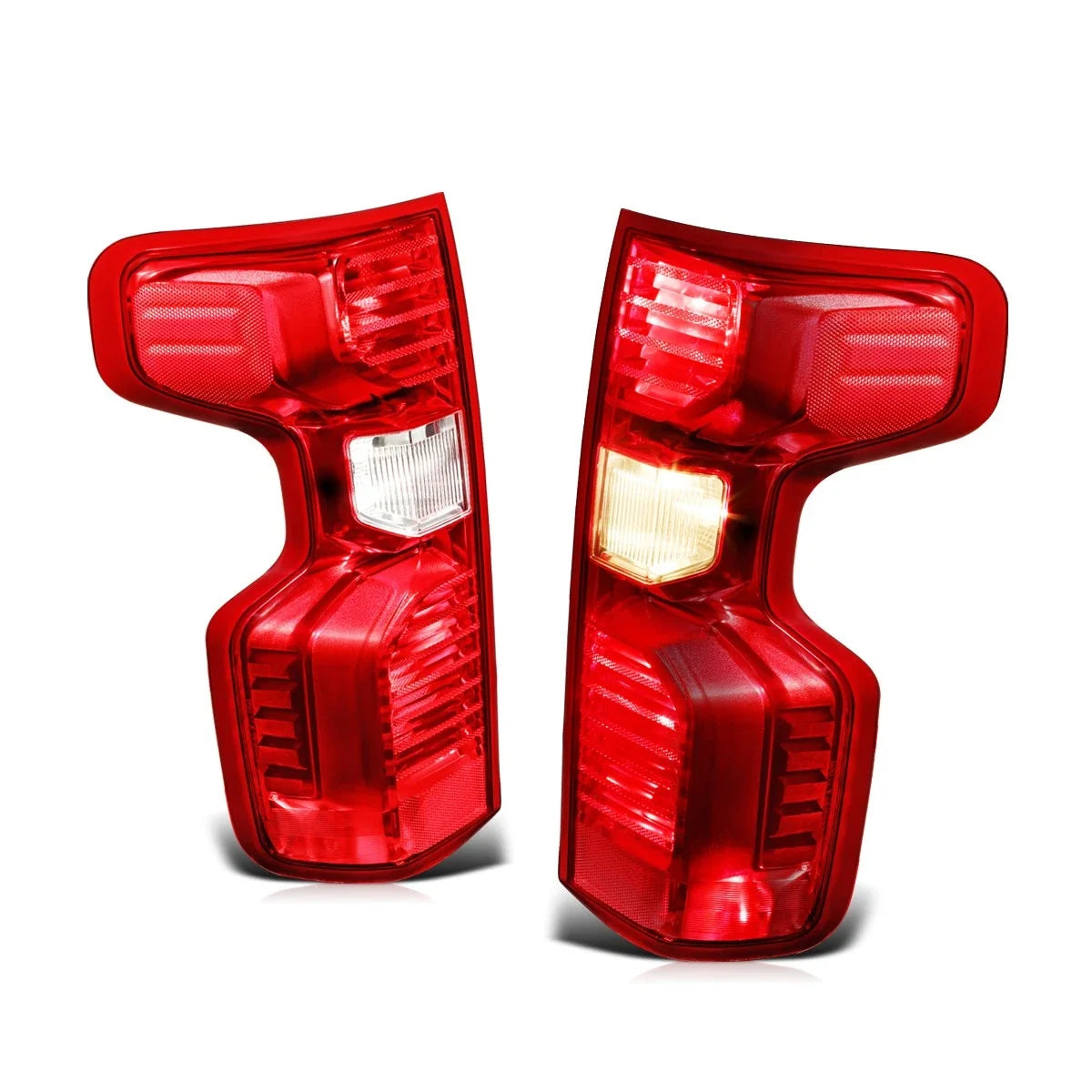 Red Lens Rear Tail Brake Light Stop Lamp for Silverado 1500 2500HD 3500HD (2019–2024)