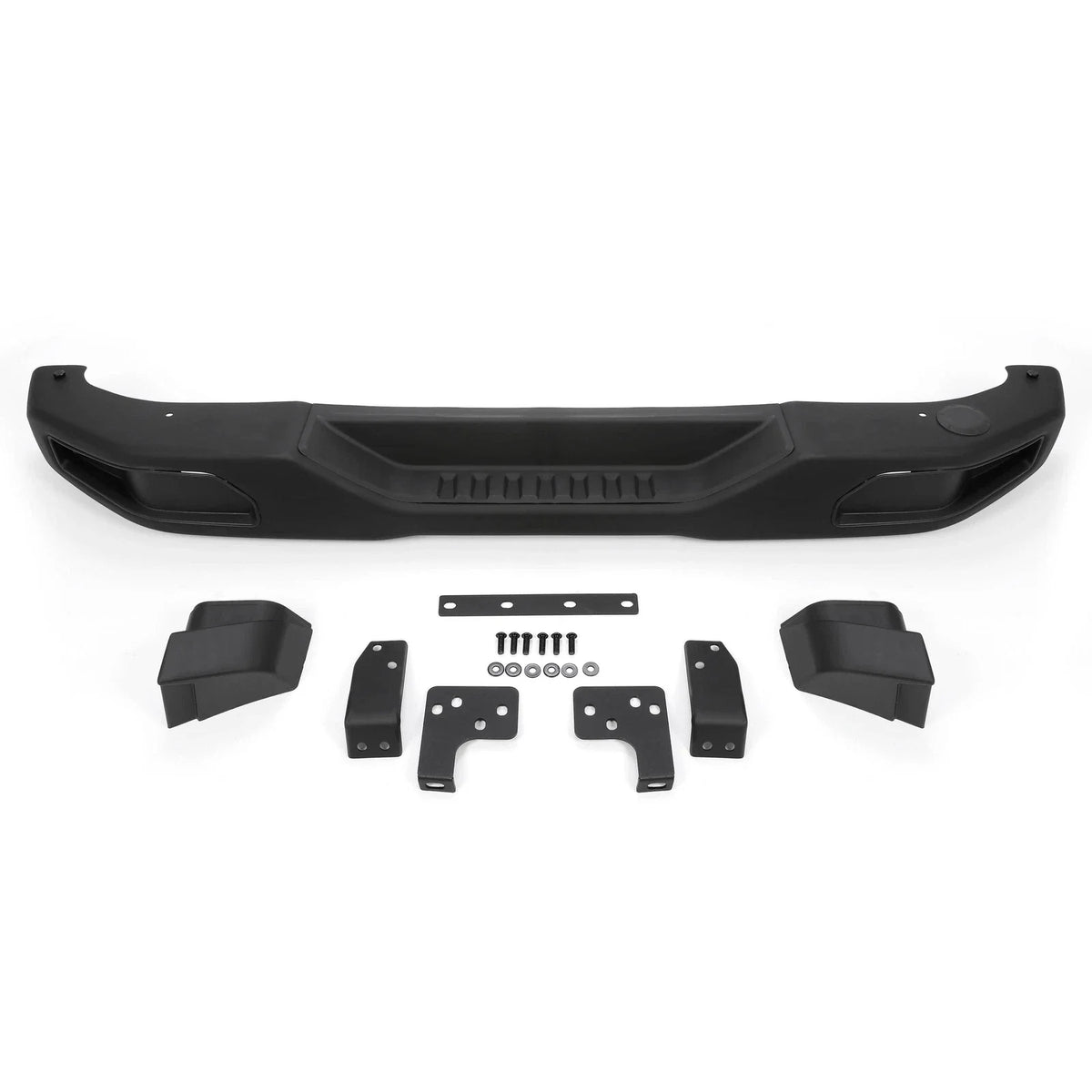Rear Bumper - Black Rubicon 10th Anniversary for Jeep Wrangler JK 2007-2018
