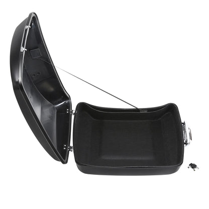Matte Black Chopped Trunk Latch for Harley Touring Models 2014-2026