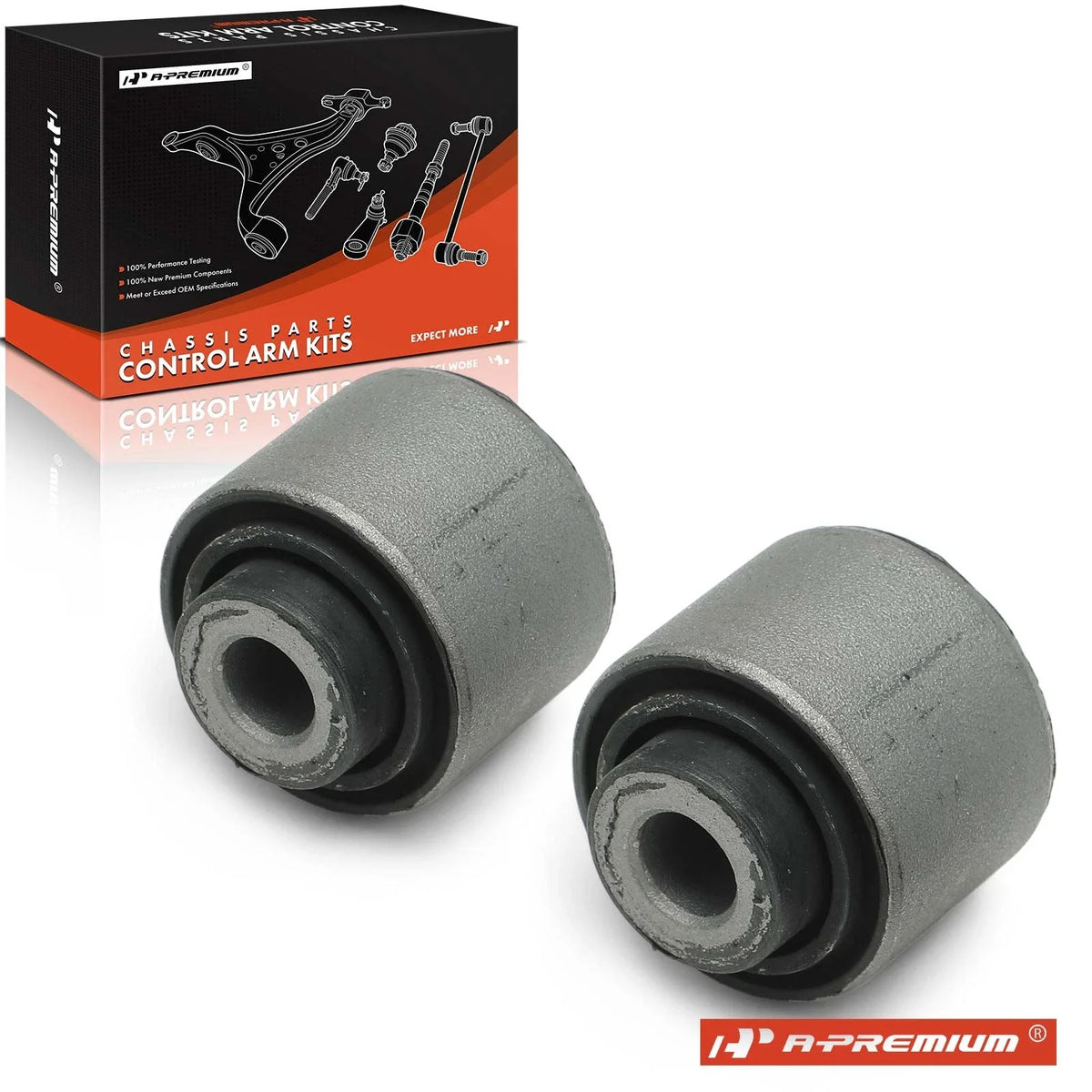 2X Rear Upper Outer Control Arm Bushing for Honda Civic CR-V (2001–2005)