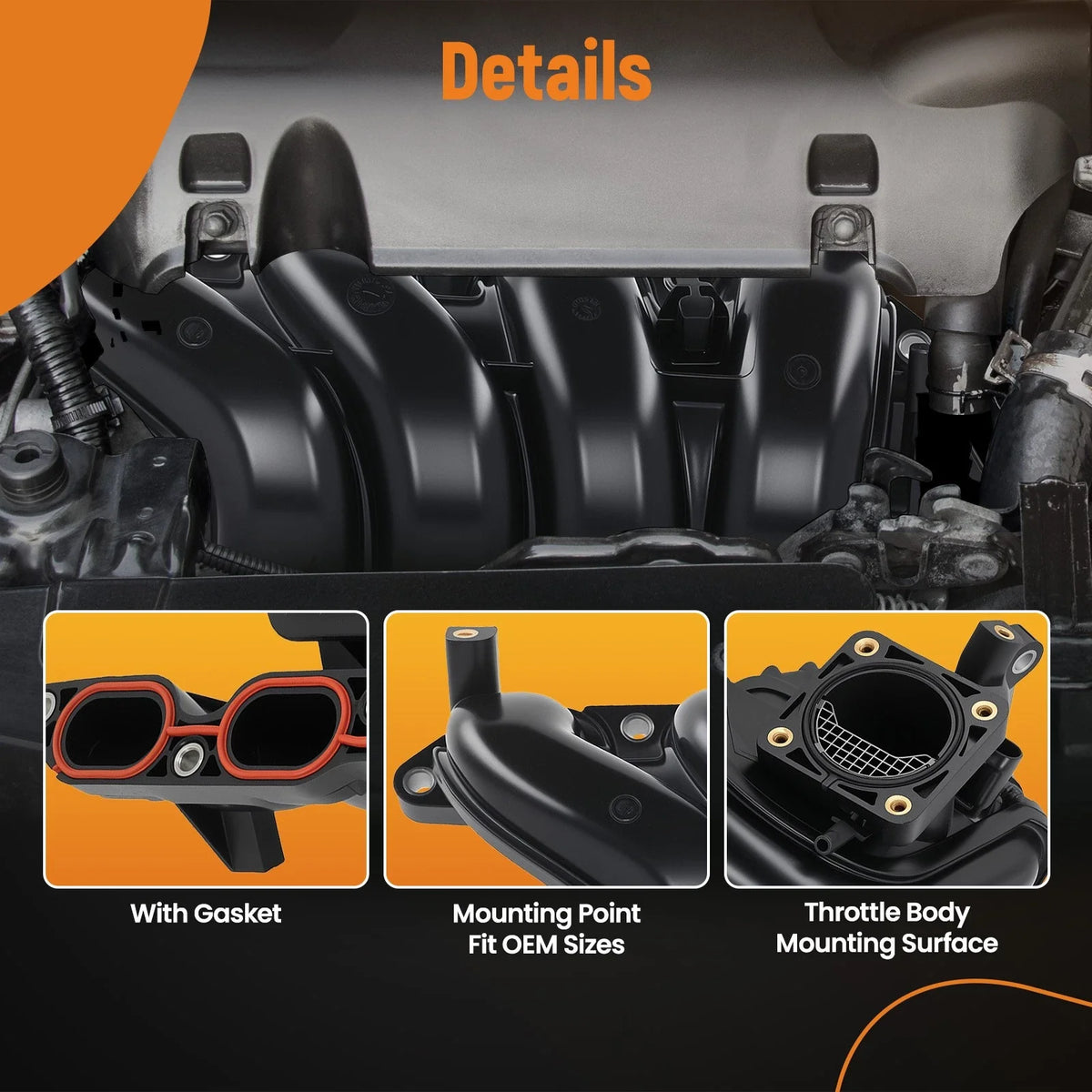 1.8L Engine Intake Manifold for Toyota Corolla S Matrix XR 2003-2008