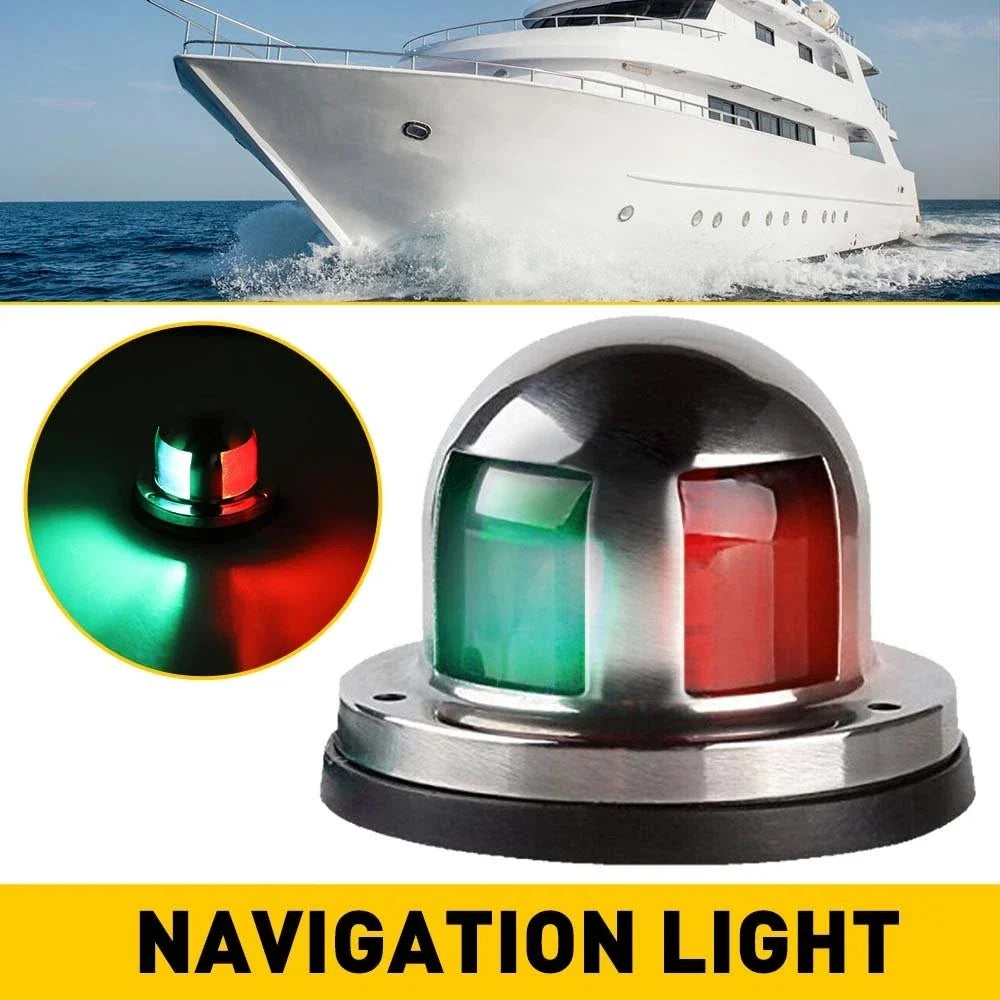 12V Marine Bow Lights LED Navigation for Yacht and Pontoon