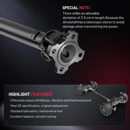 Front Prop Shaft for Jeep Grand Cherokee 2005–2010 Commander Fit
