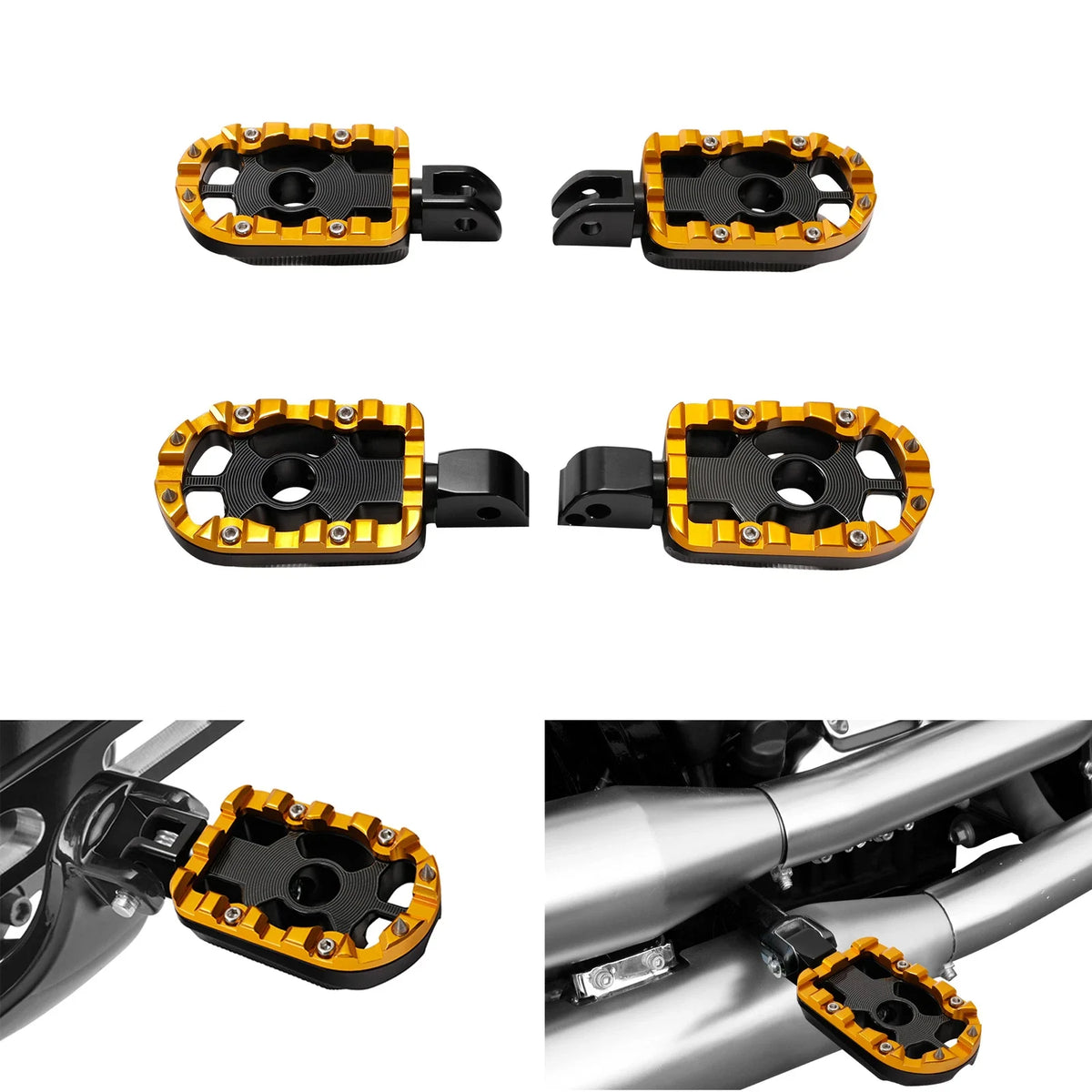 Foot Pegs for Harley Fat Boy, Street Bob (2018–2024)