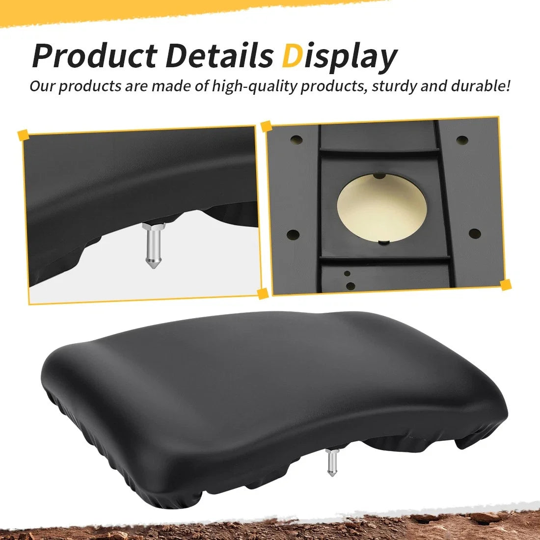 Driver Side Seat Bottom for Ranger XP 1000 (2017-2019)