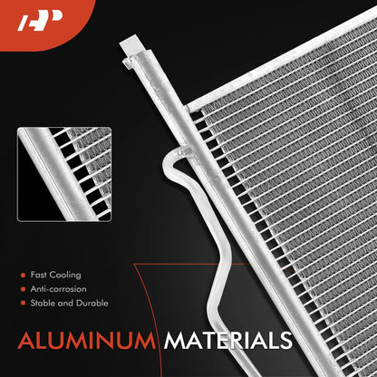 A/C Condenser with Bracket & Receiver Drier for Murano 2015-2019