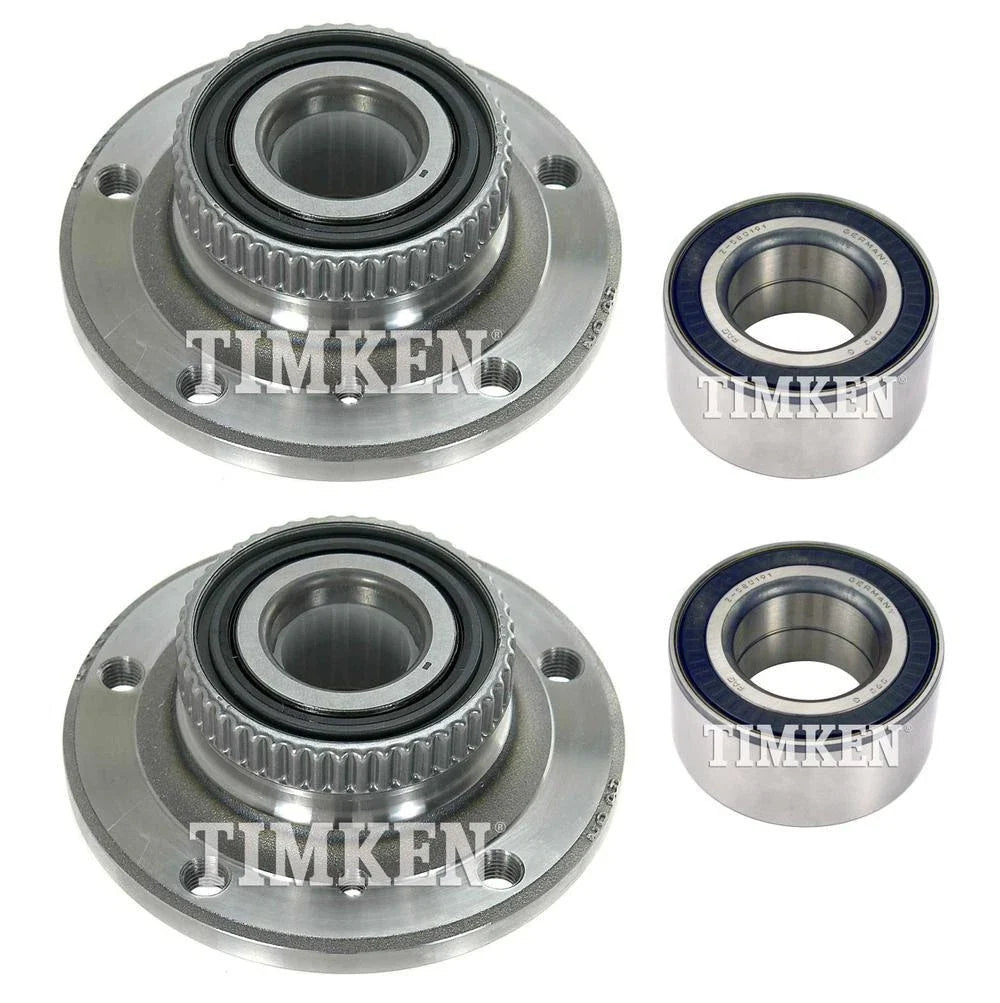 Timken Wheel Bearing and Hubs Kit for BMW E31 E36 E46 E85 E86 Z4 M3 (1990–2006)