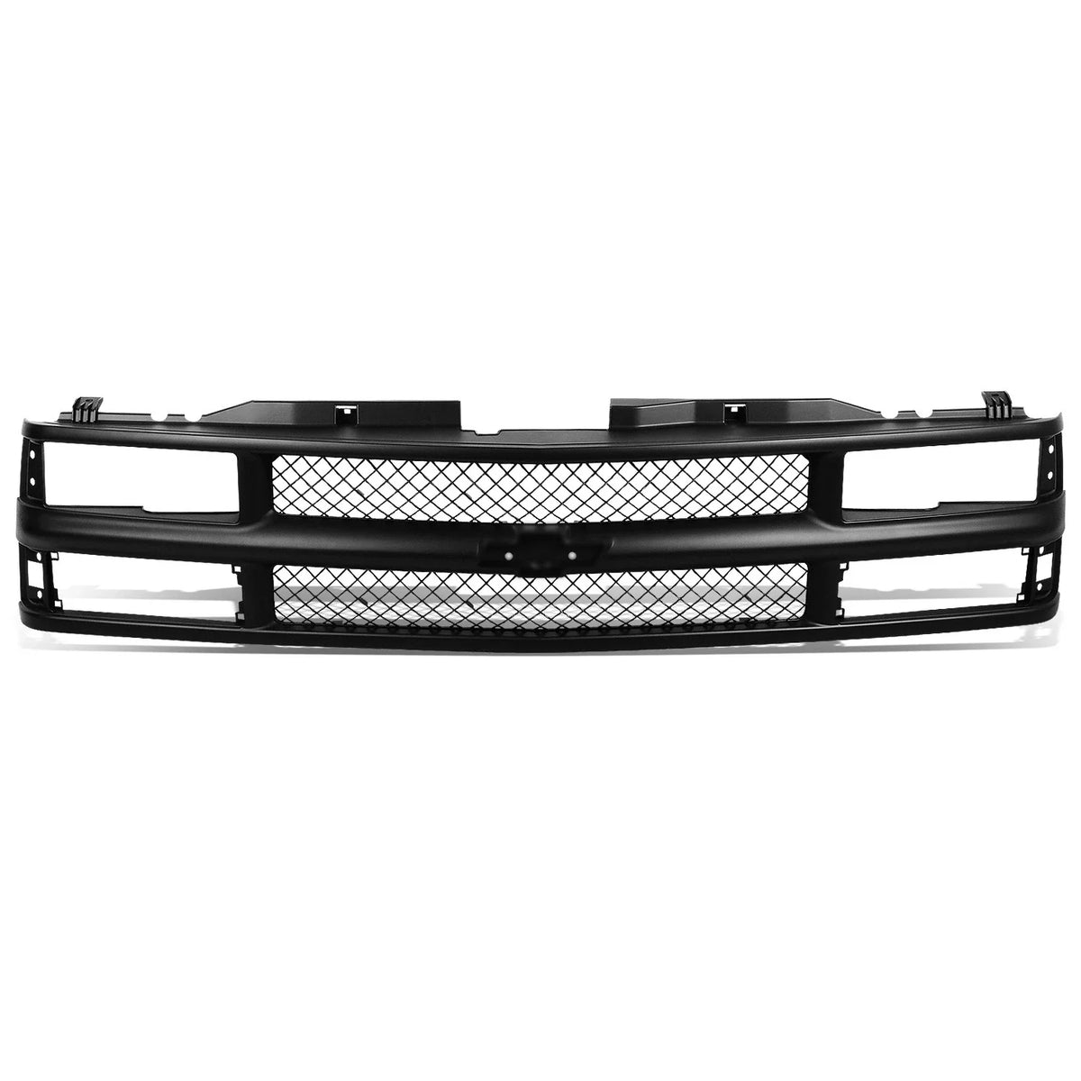 8PC Chrome Headlight, Bumper, Corner, Mesh Grille for Chevy C10 C/K (1994–1998)
