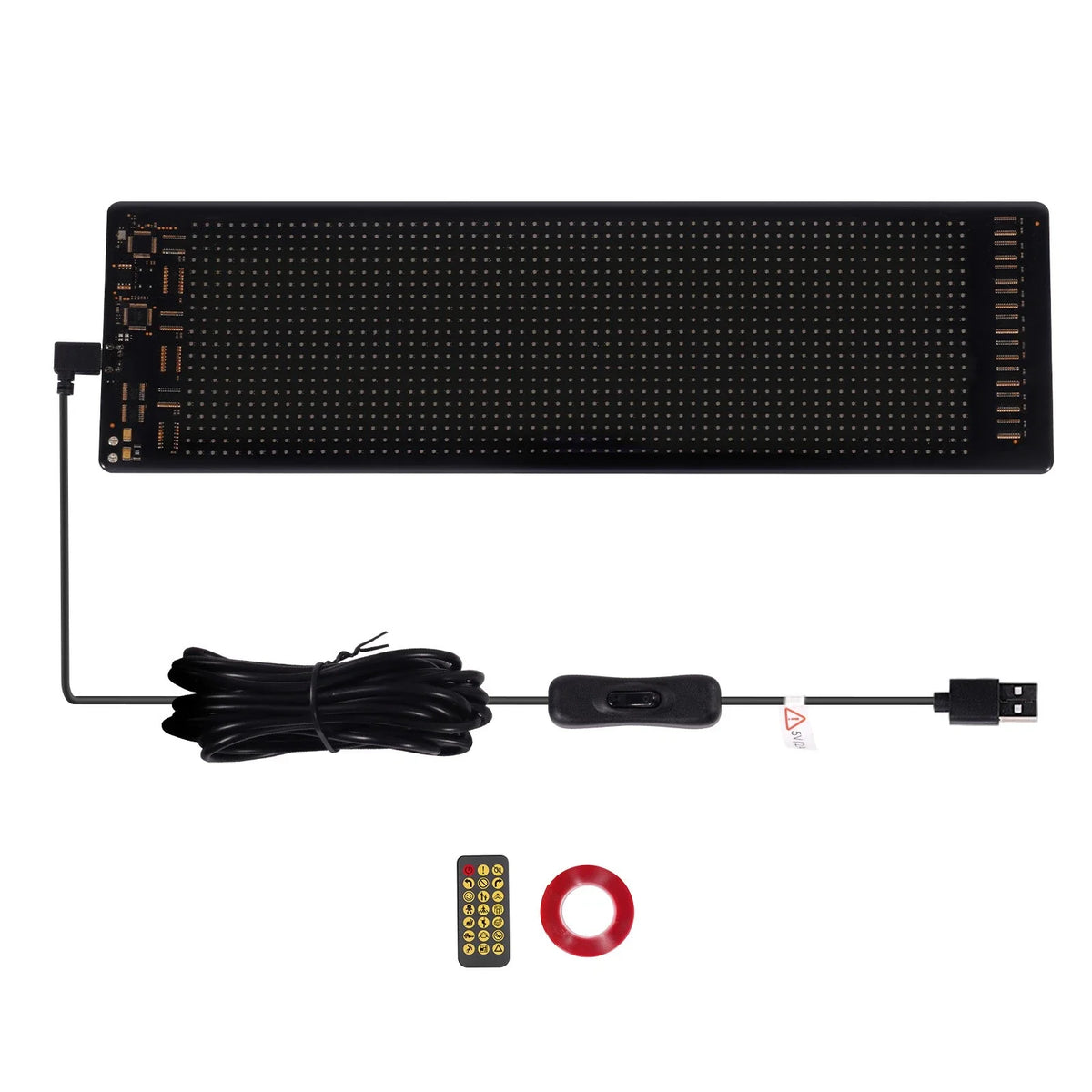 DIY Windshield Display 14" LED Devil Eyes Light for Car Truck
