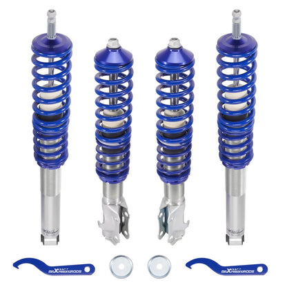 Coilover Shocks Struts Kit Adjustable for MK2 MK3 Golf Jetta 1984-1992