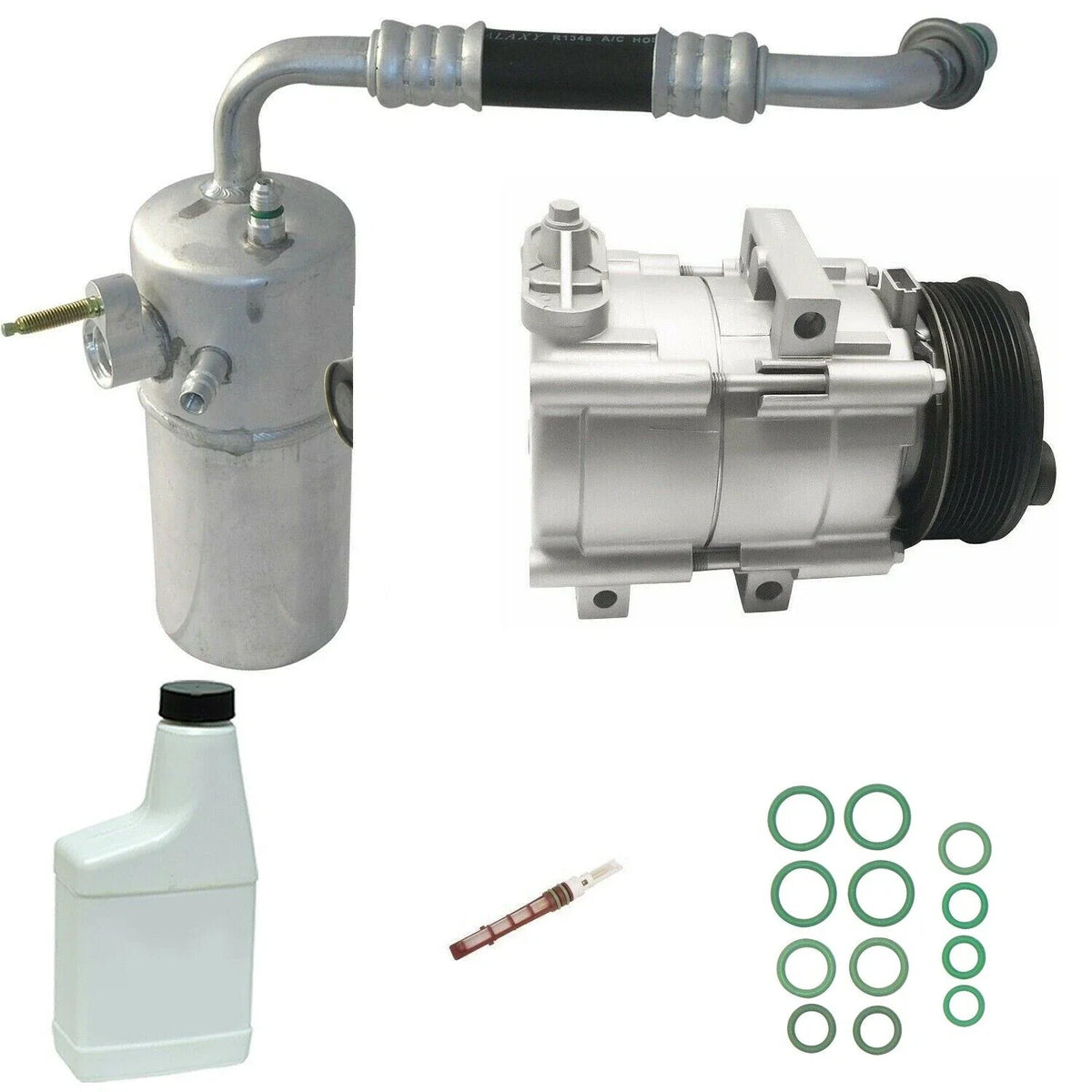 AC Compressor Kit Replacement for Toyota Corolla AE61 (1987–1991)