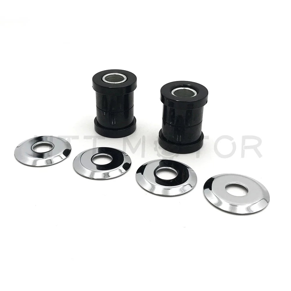 Handlebar Bushings Kit for Harley 1973–Present - Thermoplastic Black