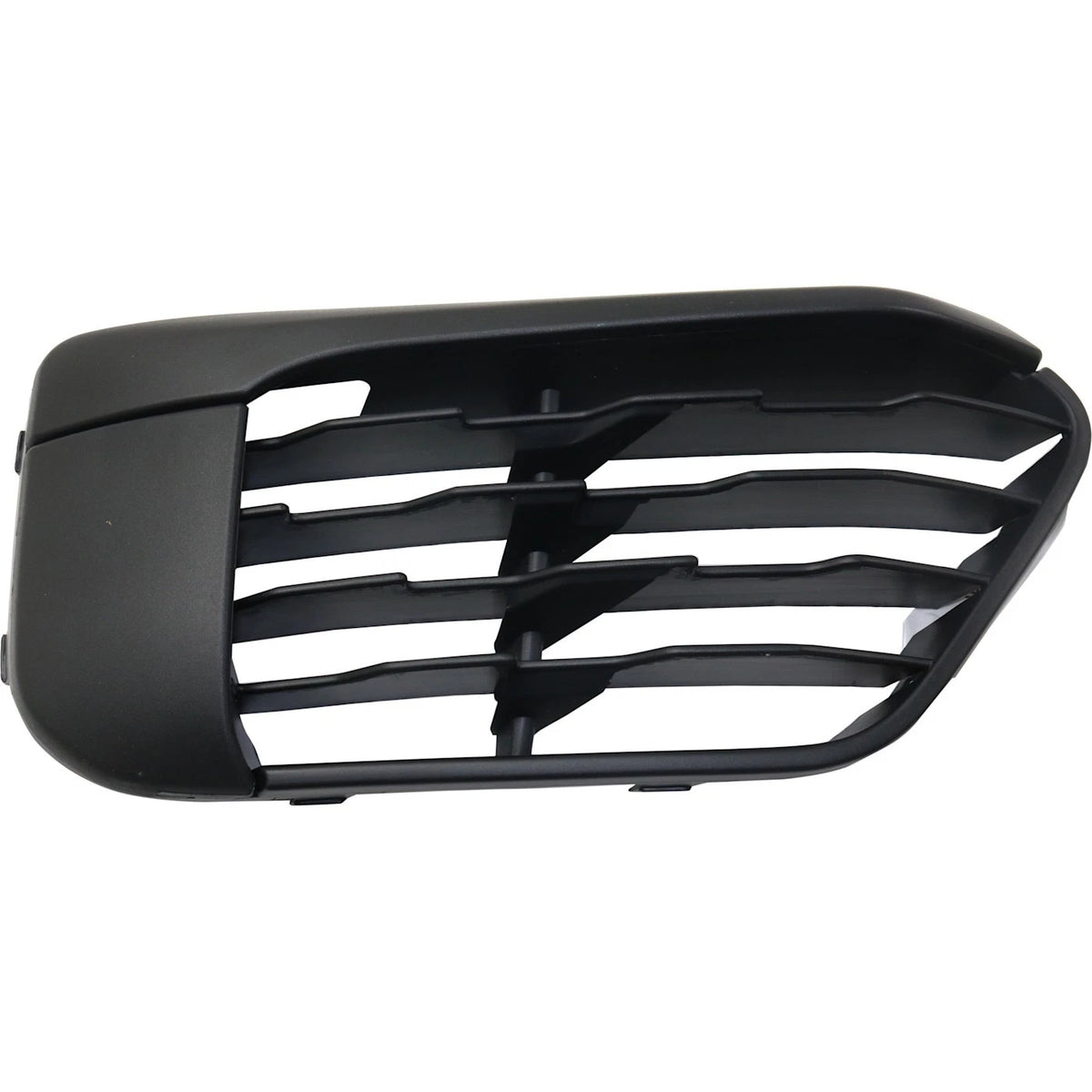 Bumper Grilles for BMW X1 (2016–2018) Front Driver Passenger Side Textured Black