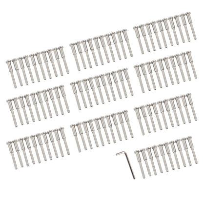 Cable Railing Kit (100 Pack) - Invisible Design for Various Applications