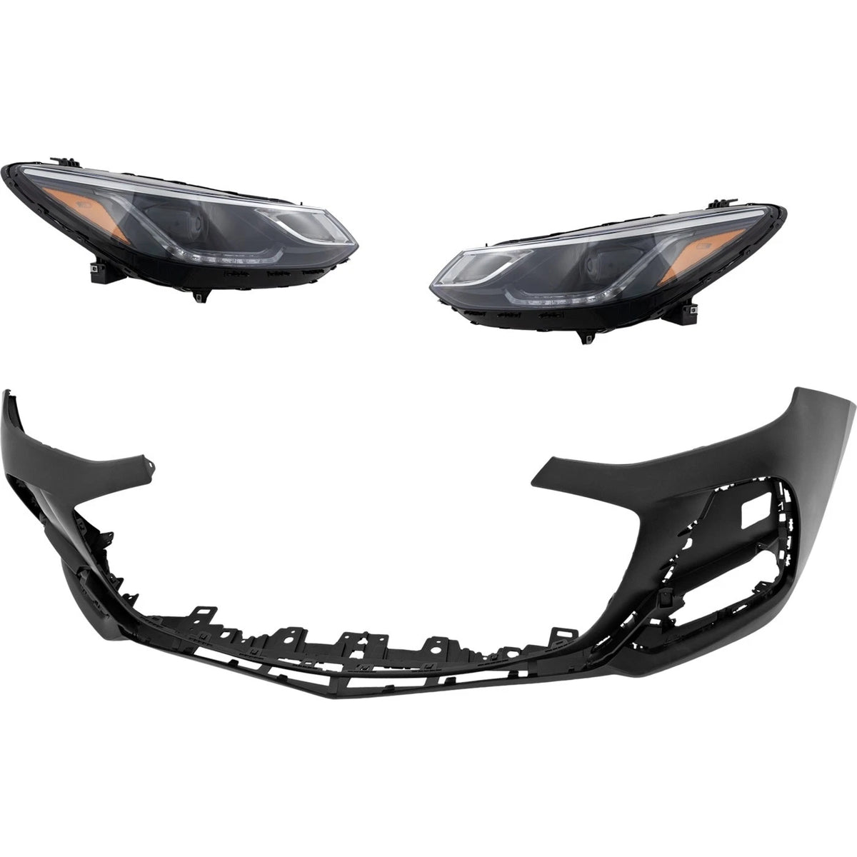 Headlight Set for Chevrolet Cruze (2019) - Driver & Passenger Side