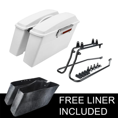 Conversion Bracket for Saddlebags on Harley Fatboy Heritage 1984-2017