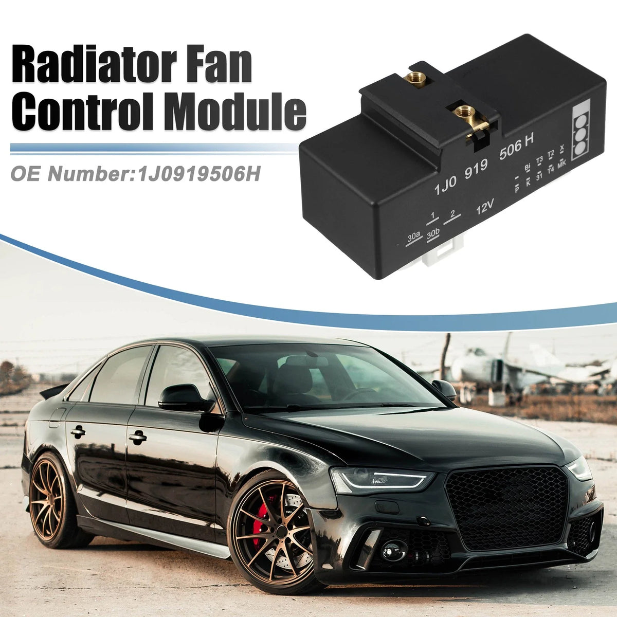 Radiator Fan Control Module for VW Golf Jetta Audi TT (1999) 1J0919506H