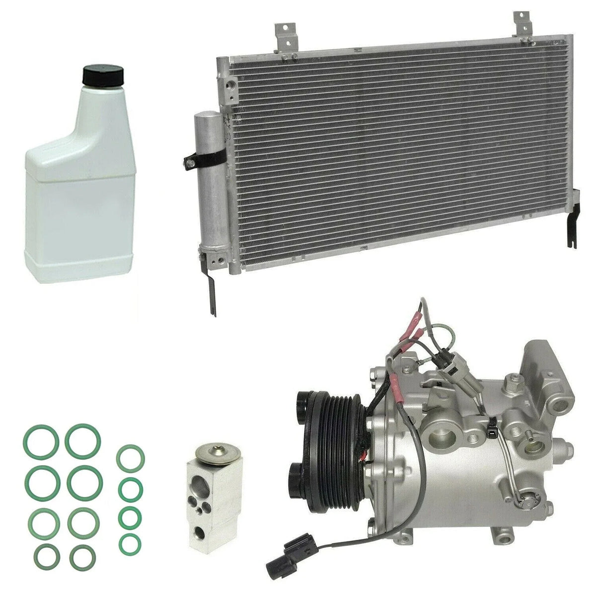 AC Compressor Kit with Condenser for Ford Falcon BA BF (2003–2008)