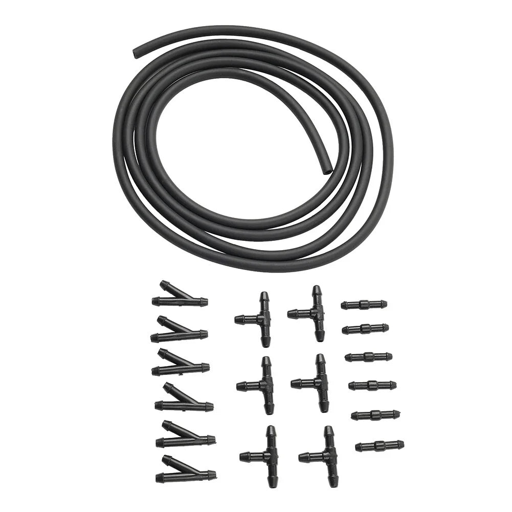 Washer Fluid Hose Kit 2M with Connector for Universal Fit Vehicles