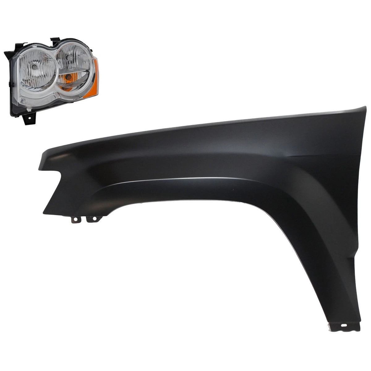 Driver Left Side Headlight for Jeep Grand Cherokee (2008–2010)
