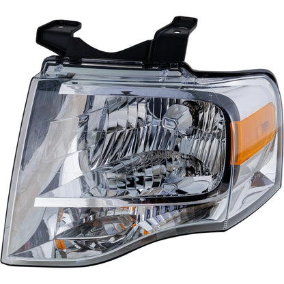 Driver Side Headlight for Ford Expedition (2007–2014) Halogen with Bulb