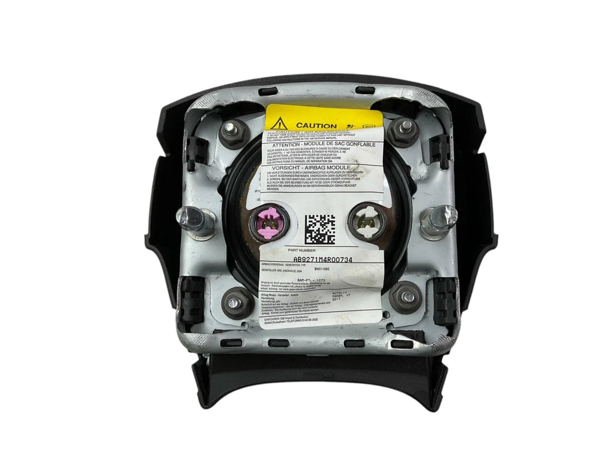 Driver Wheel Airbag - Black for Chevy Trailblazer (2005-2009), SCRATCHES