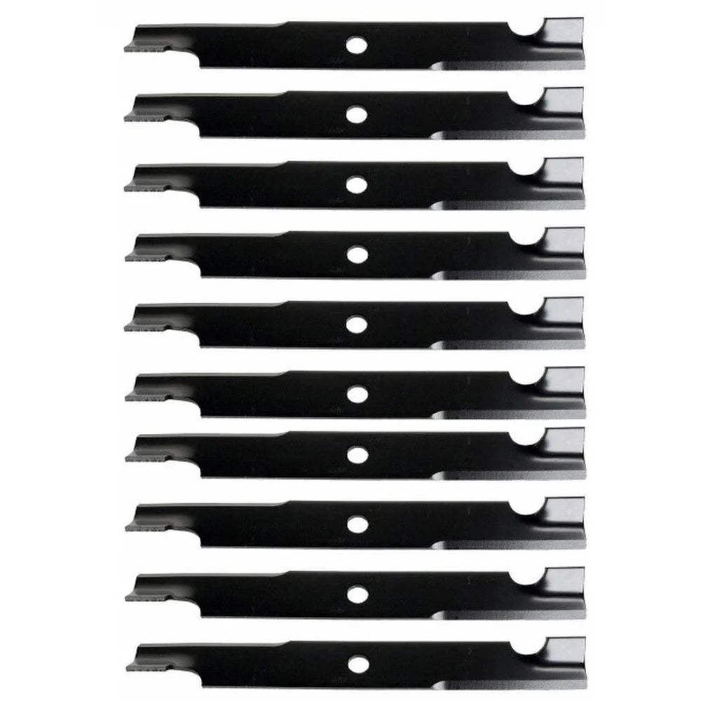 10X Notched Mower Blade 18" X 5/8" for Ferris (Replaces 1521227)