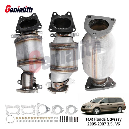 Front and Rear Catalytic Converter Assembly for Honda Odyssey 2005–2007