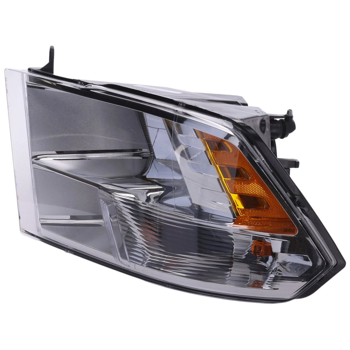 Headlight for Ram 1500 2500 3500 1500 Classic (2013–2024) Left Hand Chrome CAPA