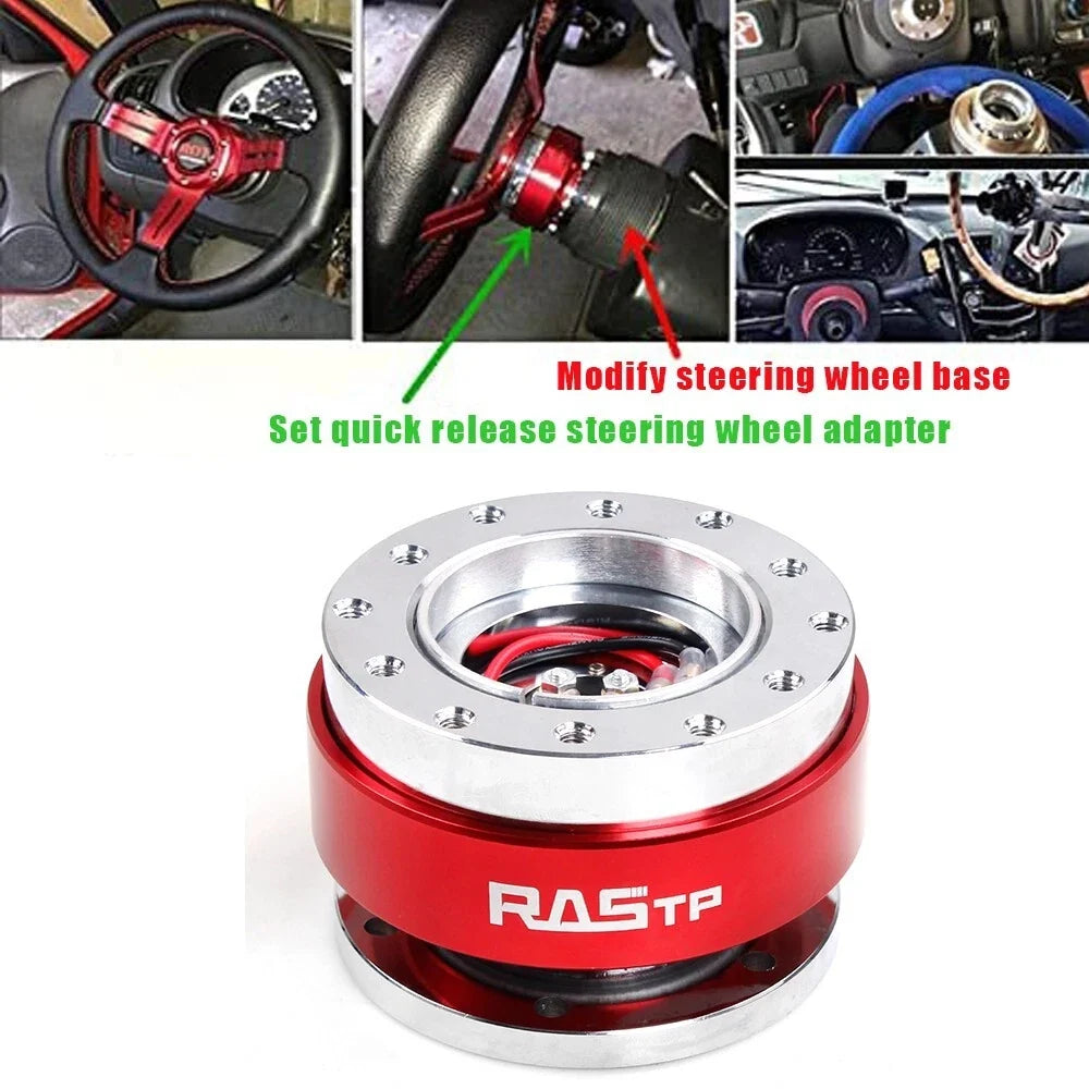 Quick Release Hub Adapter for Universal Car Steering Wheel