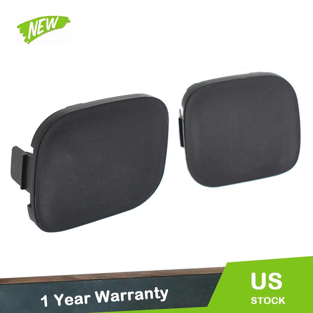 Set of 2 Front Bumper Tow Hook Eye Cap Covers for Toyota Prius (2010–2012)