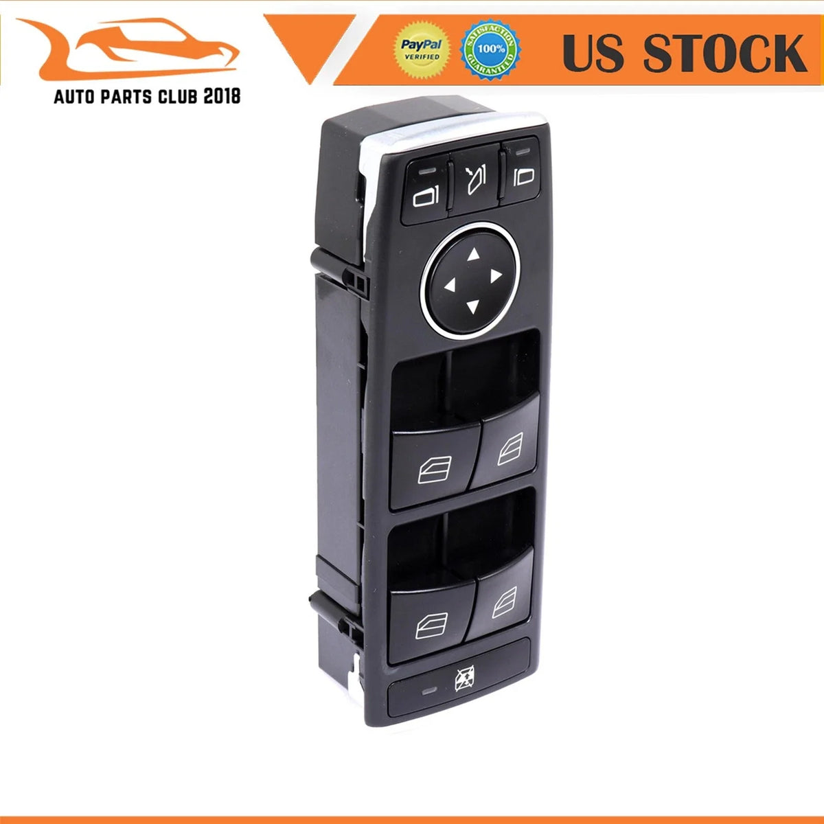 Window Switch for Mercedes-Benz C250 C300 C350 E350 E400 (2012–2015)