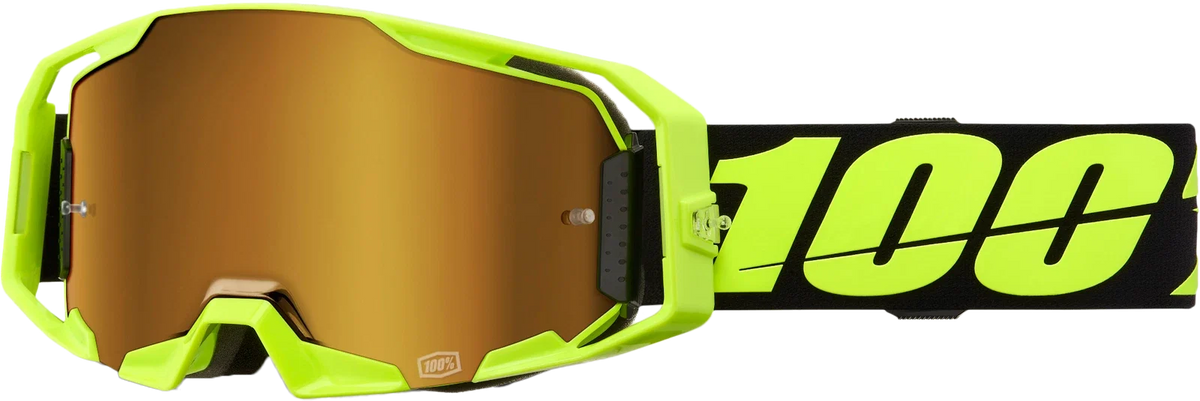 Armatic Goggle for - Neon Yellow Mirror True Gold